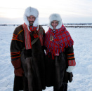Kronprins Haakon og Kronprinsesse Mette-Marit besøkte Finnmark i 2009 (Foto: Lise Åserud, Scanpix)
